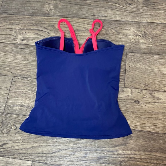 Boden Corsica Colorblock Tankini Swim Top - Picture 7 of 9